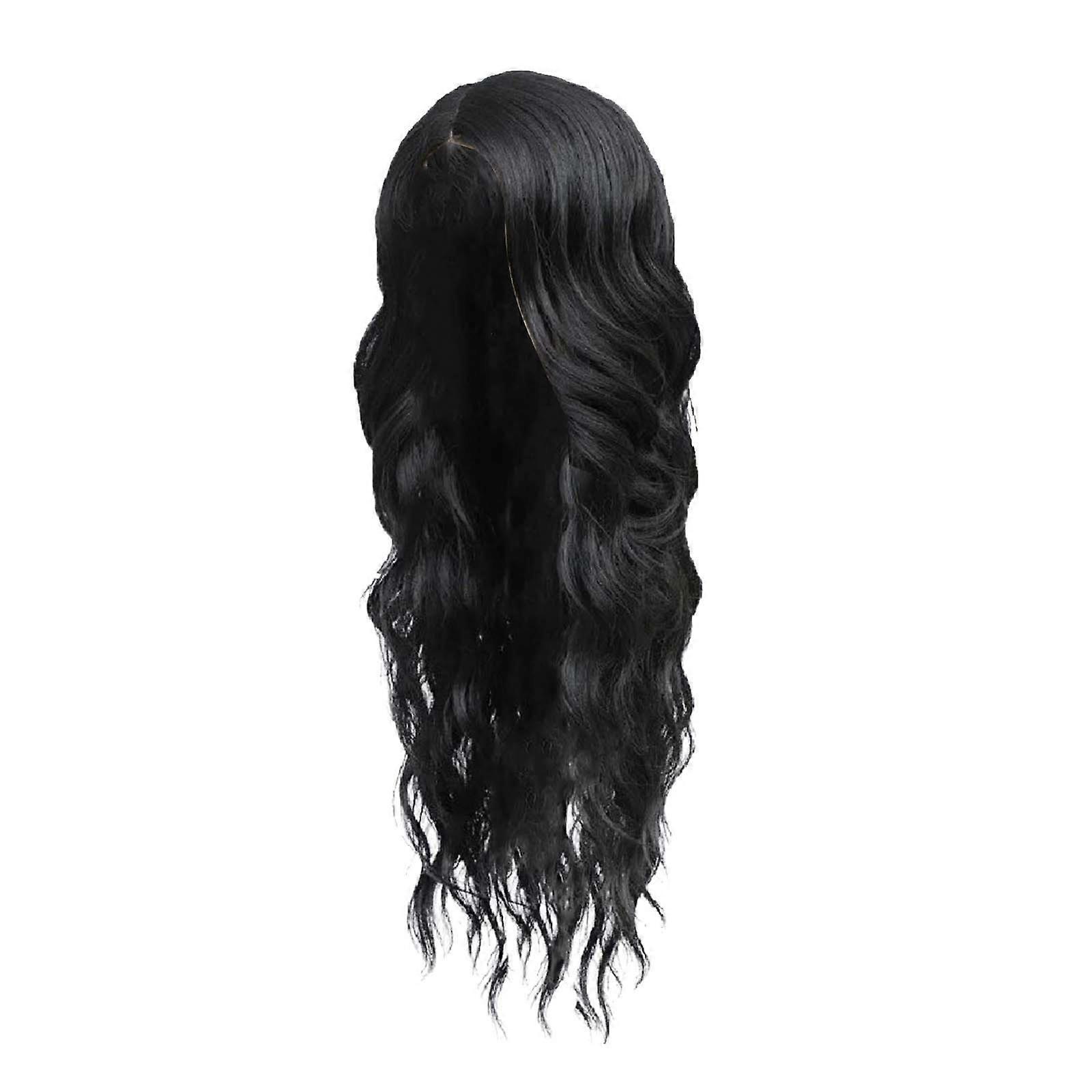 Ladies Small Curly Hair Sets Wavy Curls Wig Can Be Straightened And Bent 27.55Inches