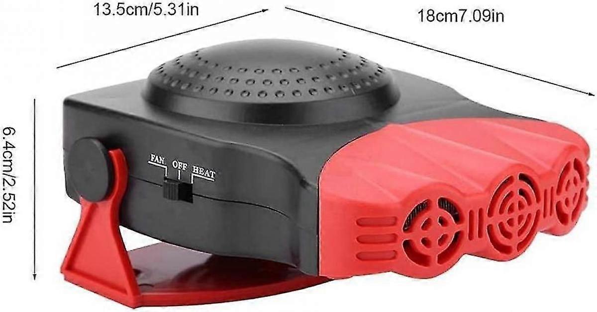 12v 150w Car Windshield Blower Heater