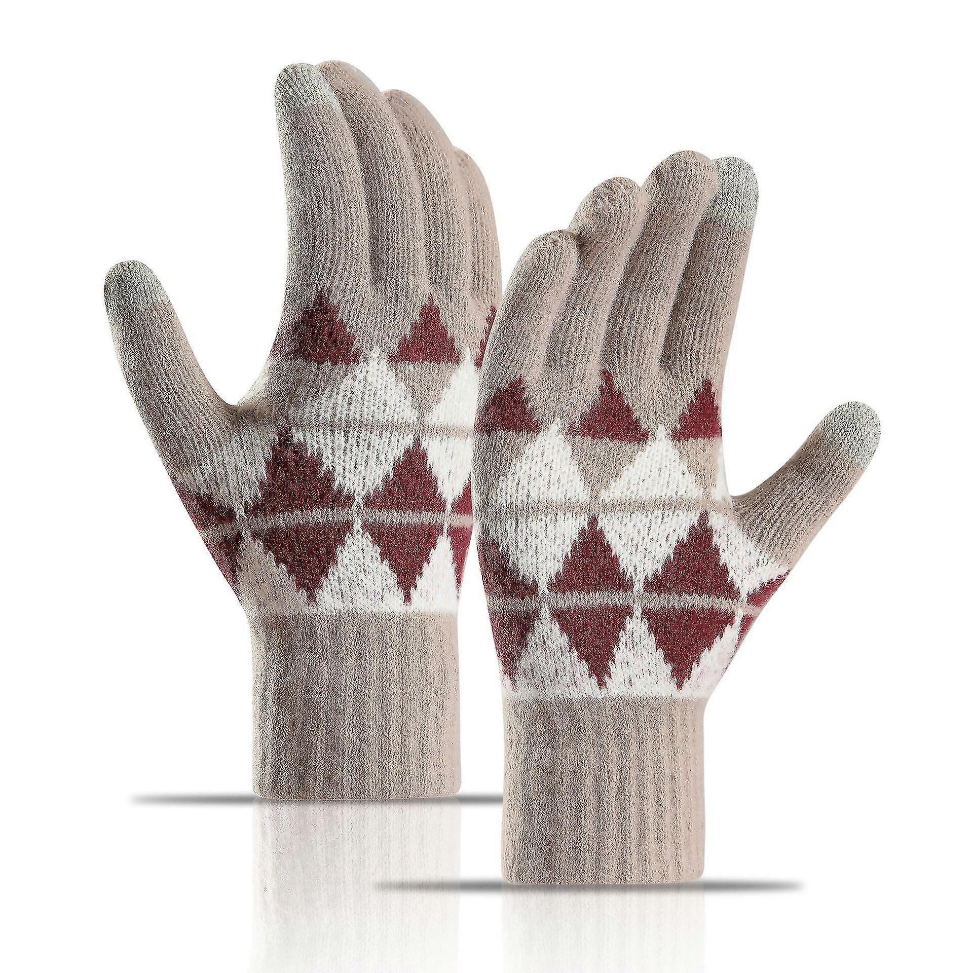 Winter Gloves for Men Women Touch Screen Texting Warm Gloves ST22