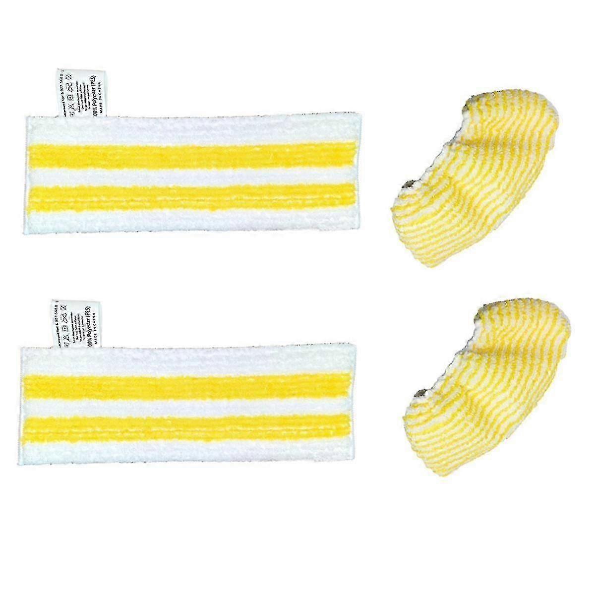 Steam Mop Cloth Pad Replacement for EasyFix SC2 SC3 SC4 SC5, Microfiber Cleaning Pads
