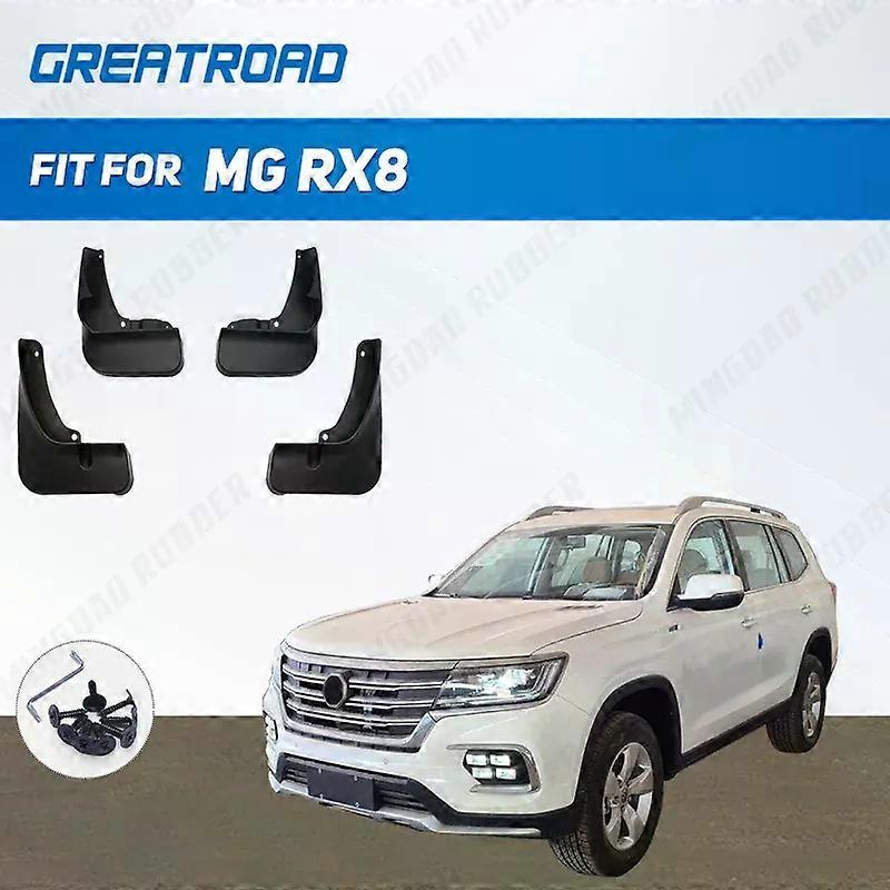 unique 4 PCS Front Rear Car Mudflaps for MG RX8 Fender Mud Guard Flaps Splash Flap Mudguards Accessories