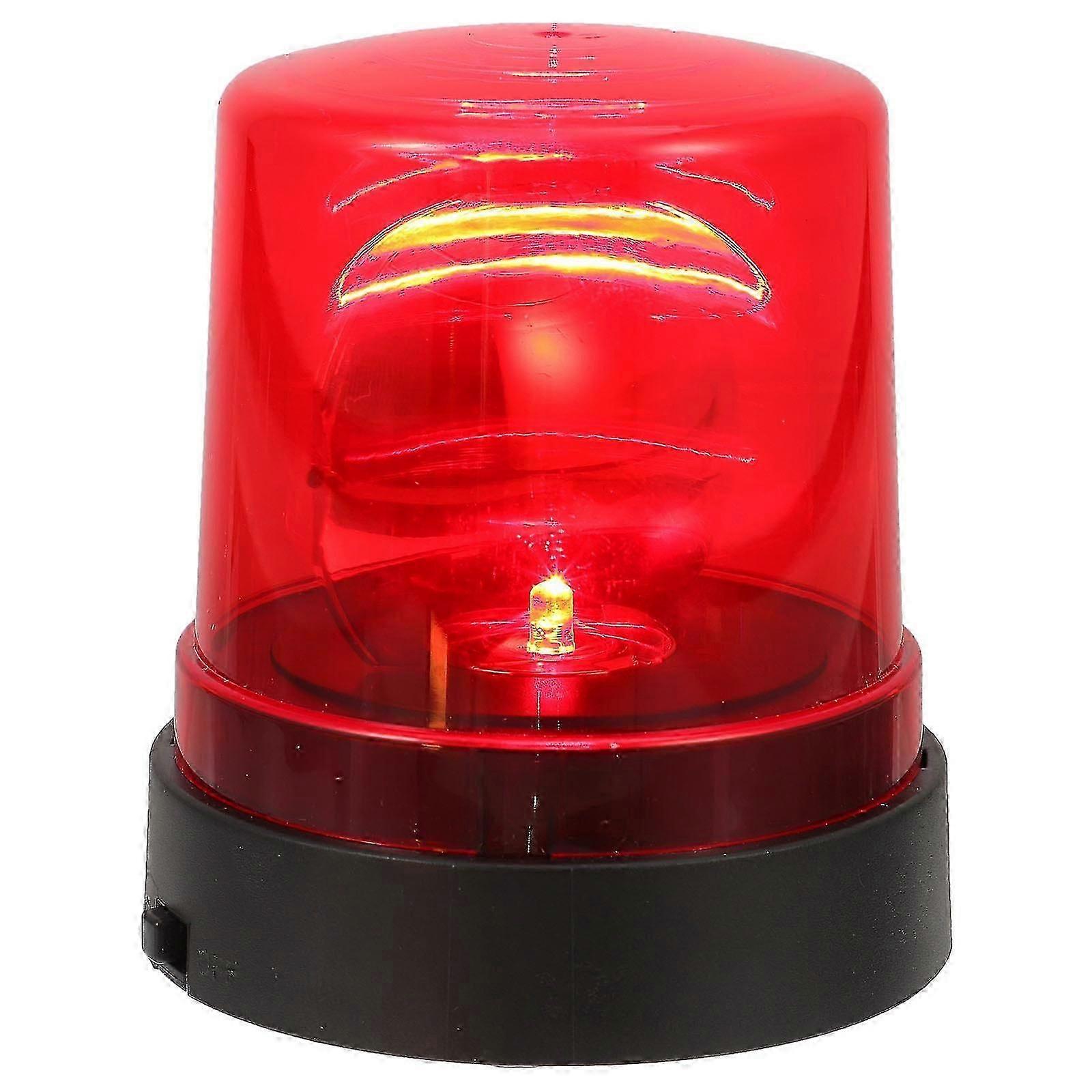 Led Warning Lamp Toy Imitation Rotating Alarm Light Decorative Alert Lamp