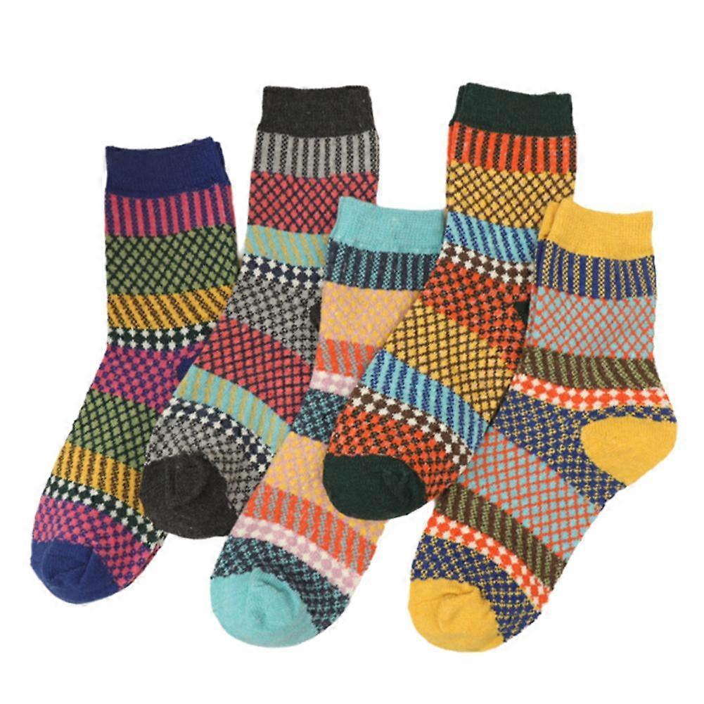 Women's Mid-tube Socks Wool Socks for Warmth