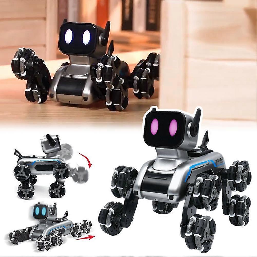 Remote Control Robot Dog Toy Kids 2.4Ghz Gesture Sensing Stunt Robot Dog