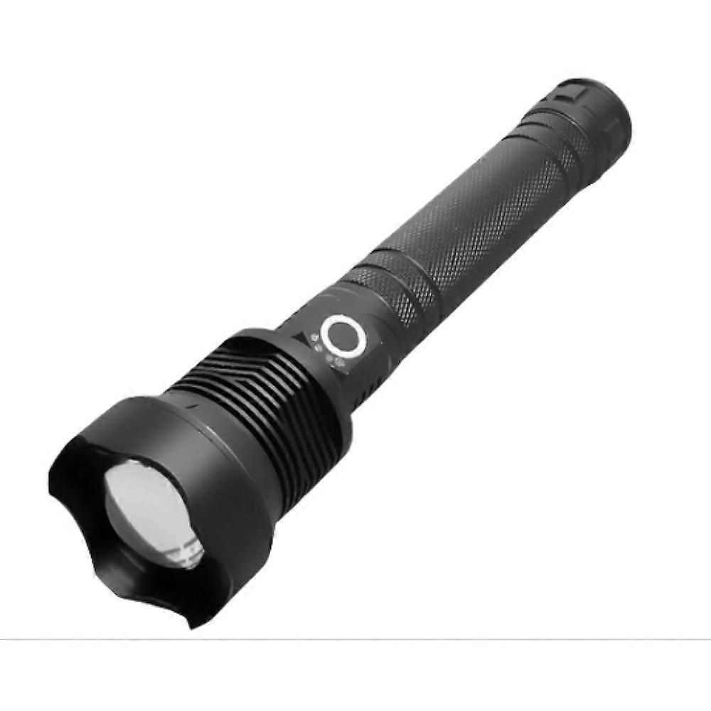 Led Flashlight, Zoomable Waterproof Torch Flashlight, Usb Rechargeable Flashlight
