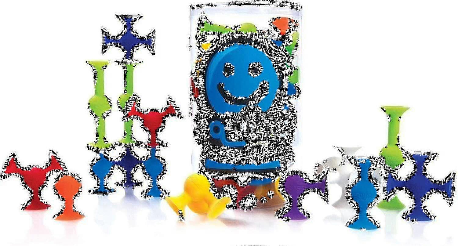 Brain Game,squigz Starter Set 58 Piece-e