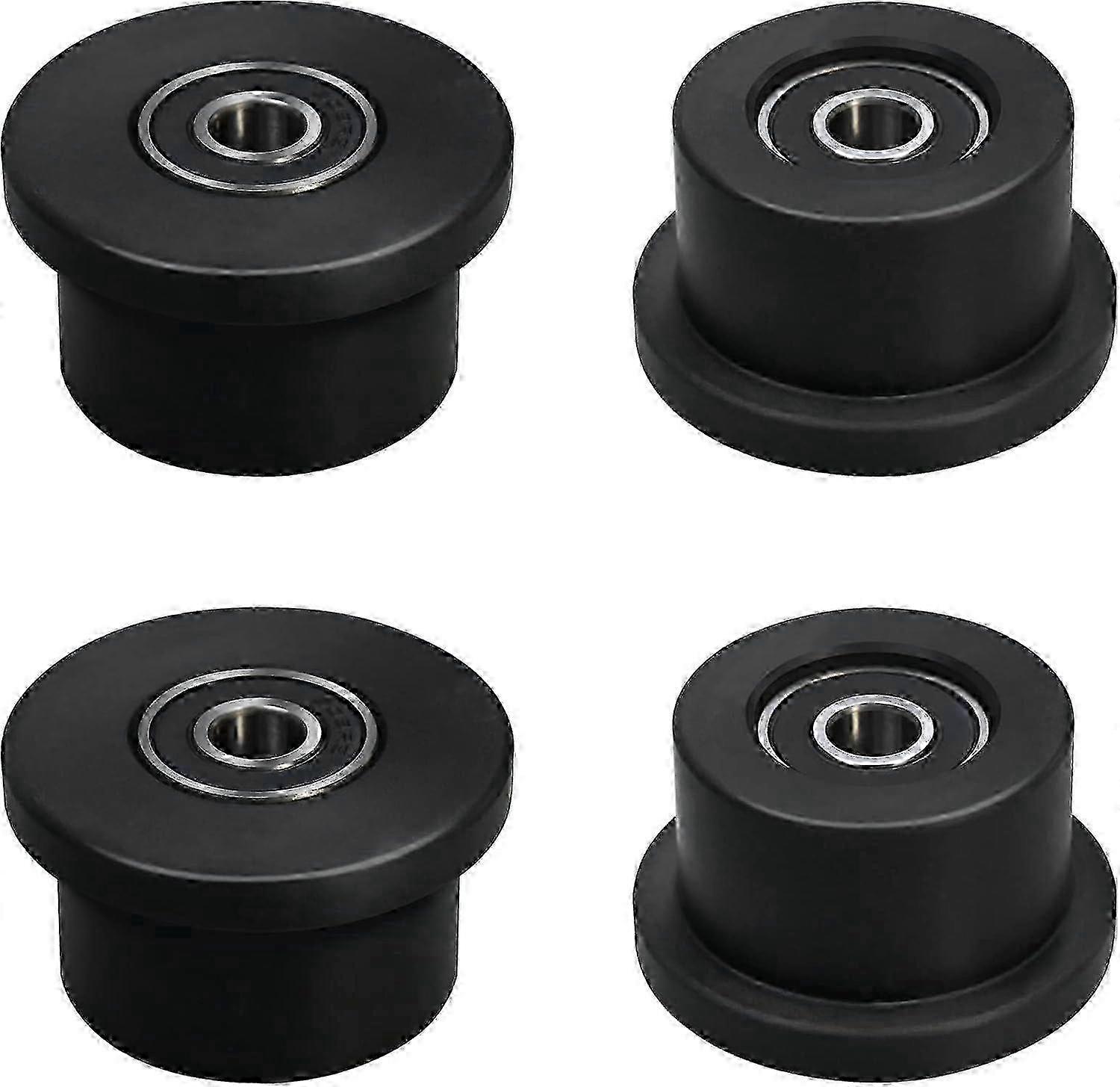 Replacement Wheels/Rollers for Total Gym Models 1000 to 1900, Supreme, and Gold - Set of 4