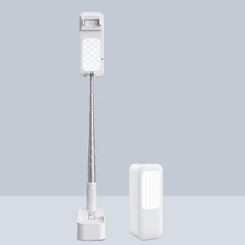 折りたたみ式セルフライト、電話ホルダーとリモコン付き充電式スタンド、ライブストリーミング用の多機能格納式LED