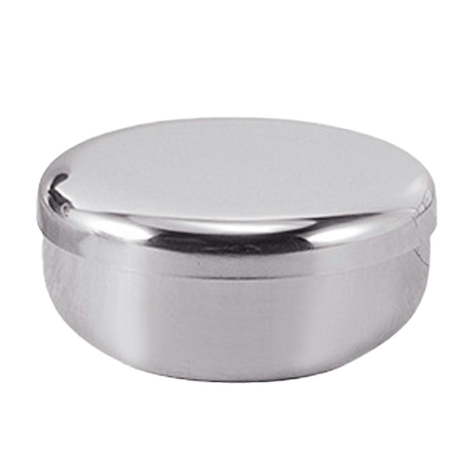 Stainless Steel Rice Bowl with Lids Multiple Purpose Single Layer Mixing Bowl for Home Kitchen Large