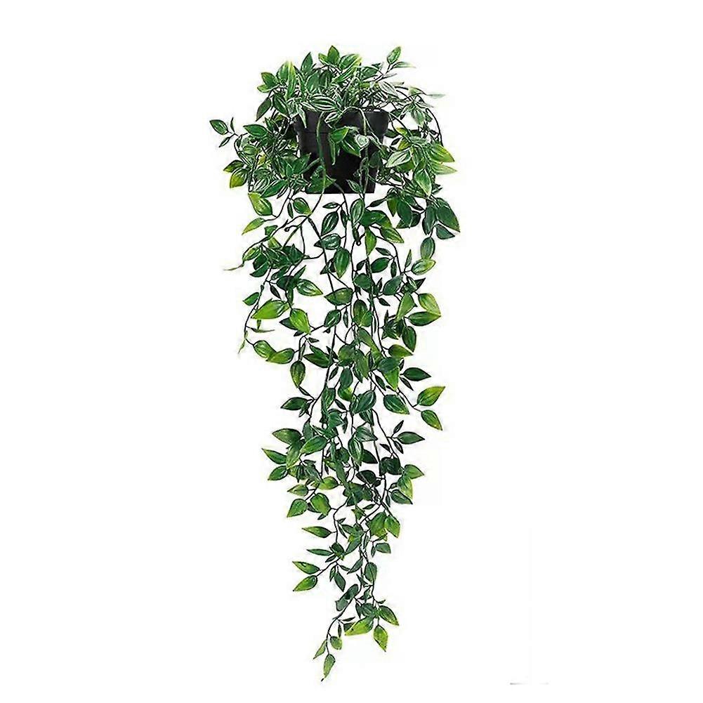 Hanging Plants in Pots Artificial Indoors Fake Trailing