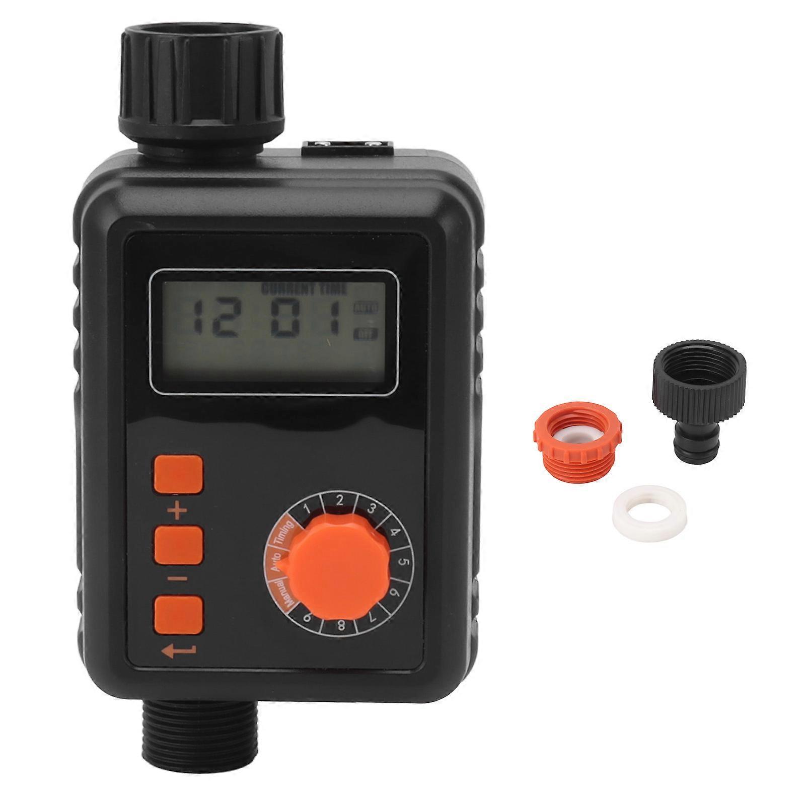 Water Programmable Delay Manual Watering Automatic Irrigation Controller System Sprinkler Timer for Lawn Garden