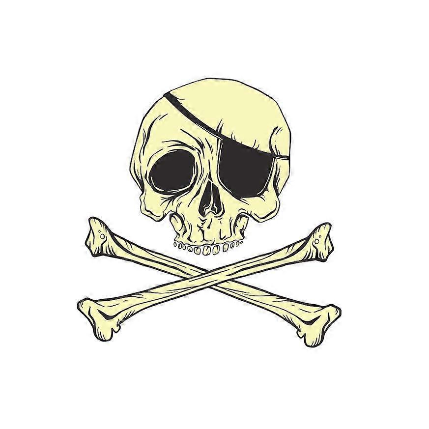 Iron-on patch Pirat Skull