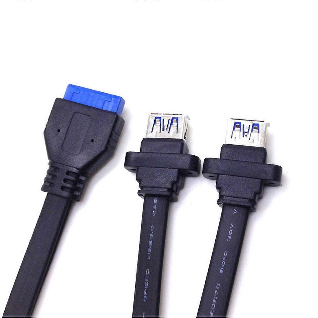 0. Dual 2 Port USB 3.0 Front Panel Extension Cable a Type