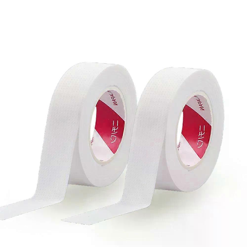 2/3 Rolls Japanese Insulating Tape for Eyelash Extension Lint Free Under Eye Pads Breathable Non-woven Tape Paper Eyelash Patch