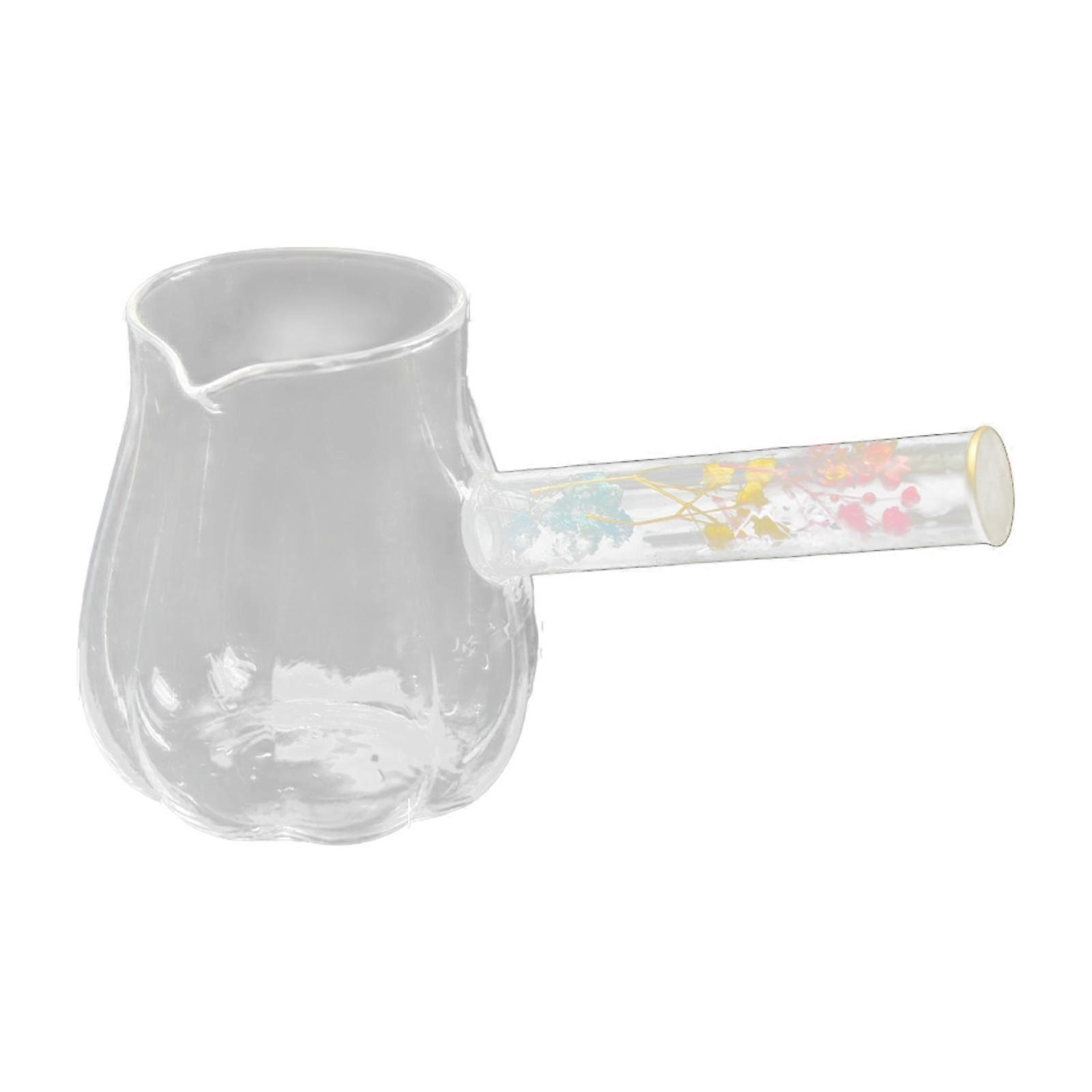 Coffee Server Milk Pot with Handle Household Comfortable to Hold Versatile Sauce