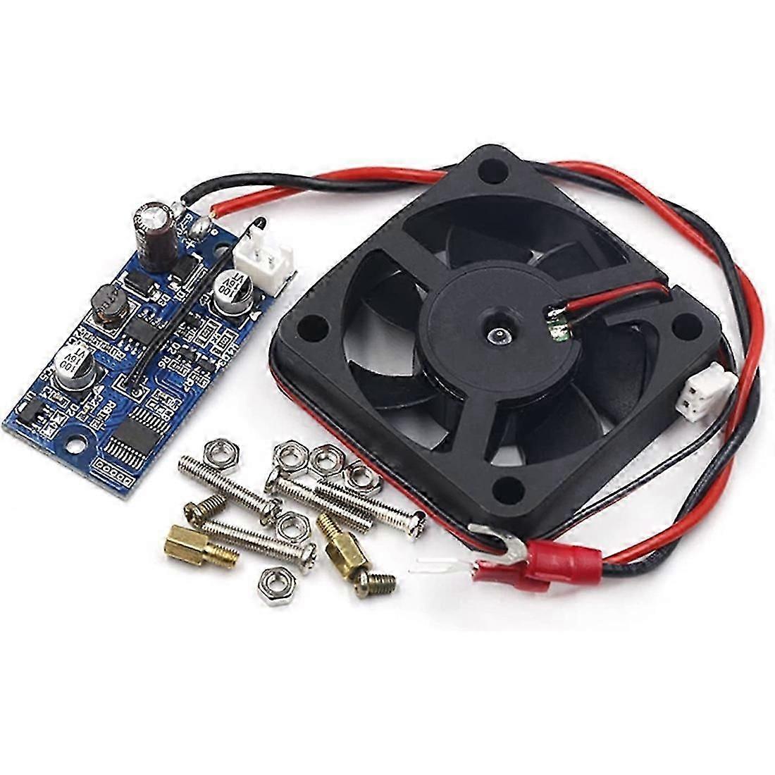 DC 6-70V Cooling Fan Intelligent Temperature Control Module Chassis Cooling Motor Speed Controller