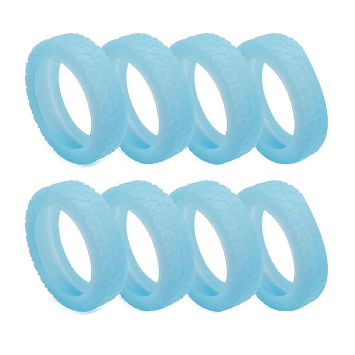 Housses de protection pour valises à 8 roulettes, bleu fluo, pour la plupart des valises à 8 roulettes pivotantes