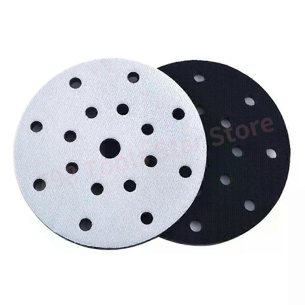 Gaibosi  2PCS 6 Inch Soft Sponge Interface Pad 150mm 17 Hole Round Shape Sanding Discs Hook and Loop Polishing Pad for Festool Sander