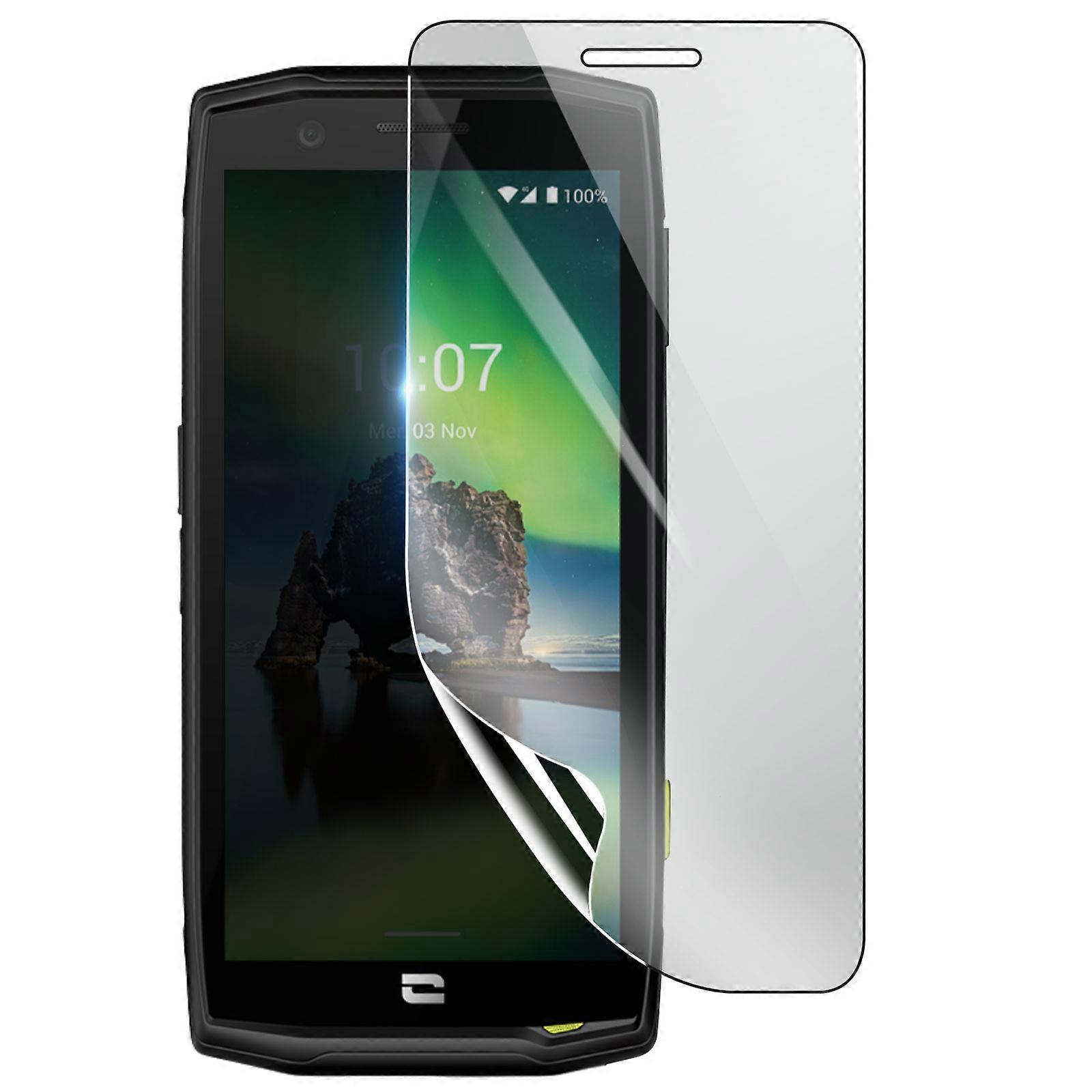 Shockproof Hydrogel Screen Protector for Crosscall Action X5, Sienna