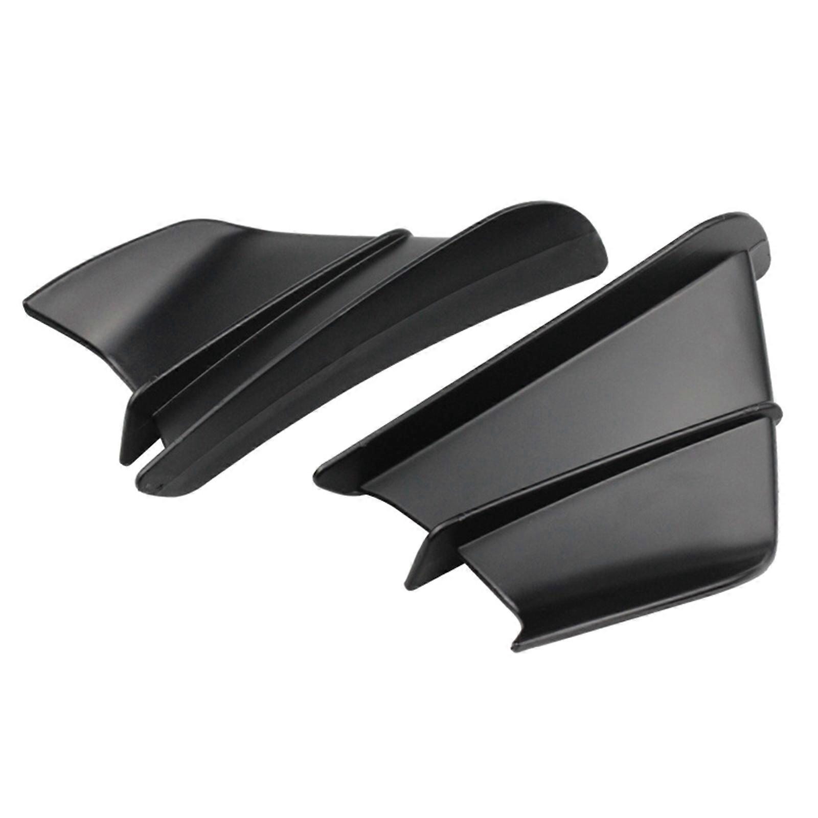 Front Fender Side Fairings Winglets Carbon Fiber Twill