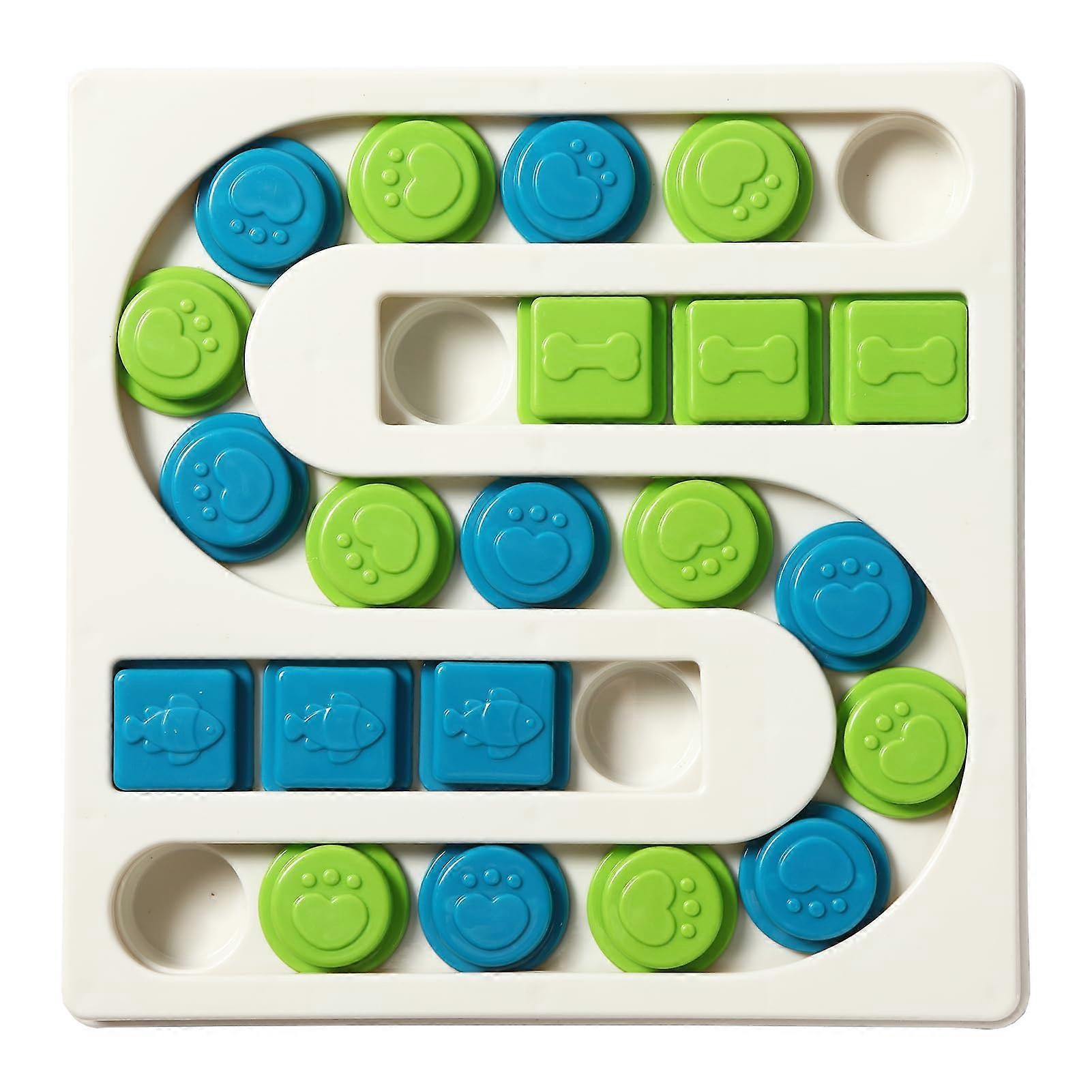 25 Holes Interactive Pet Puzzle Toys for Dogs and Cats - Slow Feeder Treat Dispenser for Small to Large Pets, Durable Enrichment Game