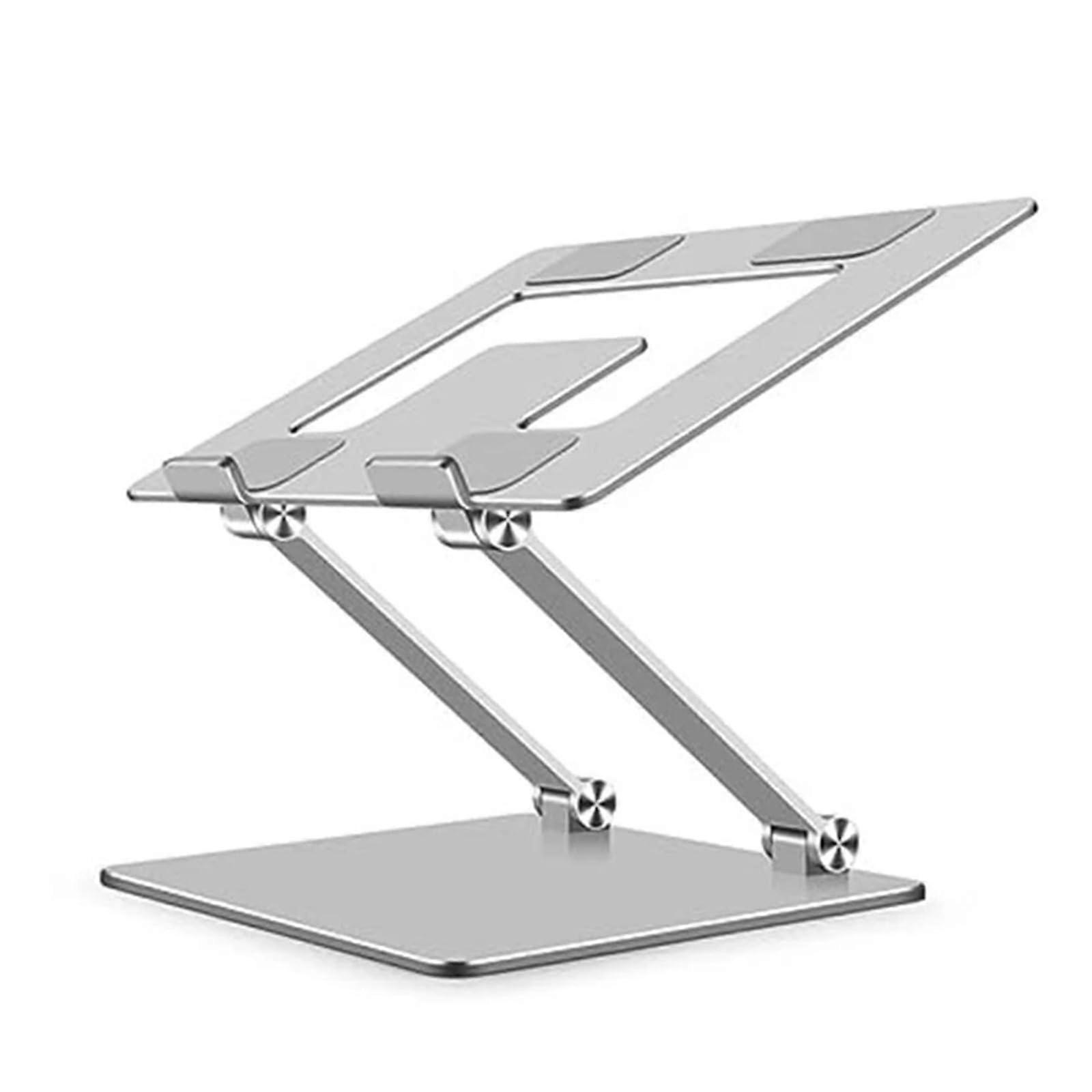 Computer Stand Laptop Stand Foldable Metal heightened Heat Dissipation Stand Ergonomic(Silver)