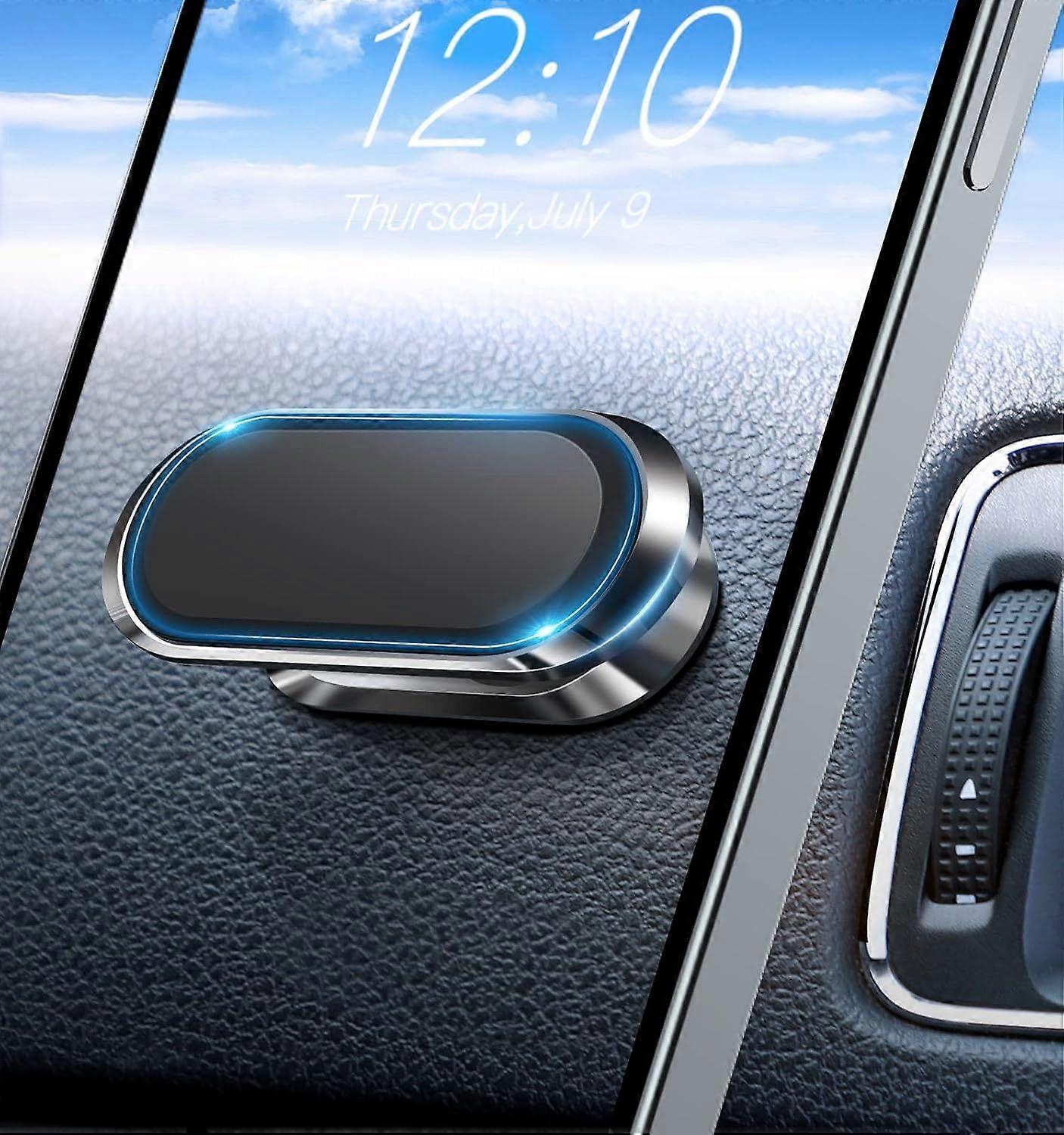 Support Telephone Voiture Magntique pour Accessoire Voiture avec Rotation 360 ,Portable Accroche Telephone Voiture Magntique Universel, Compatible av