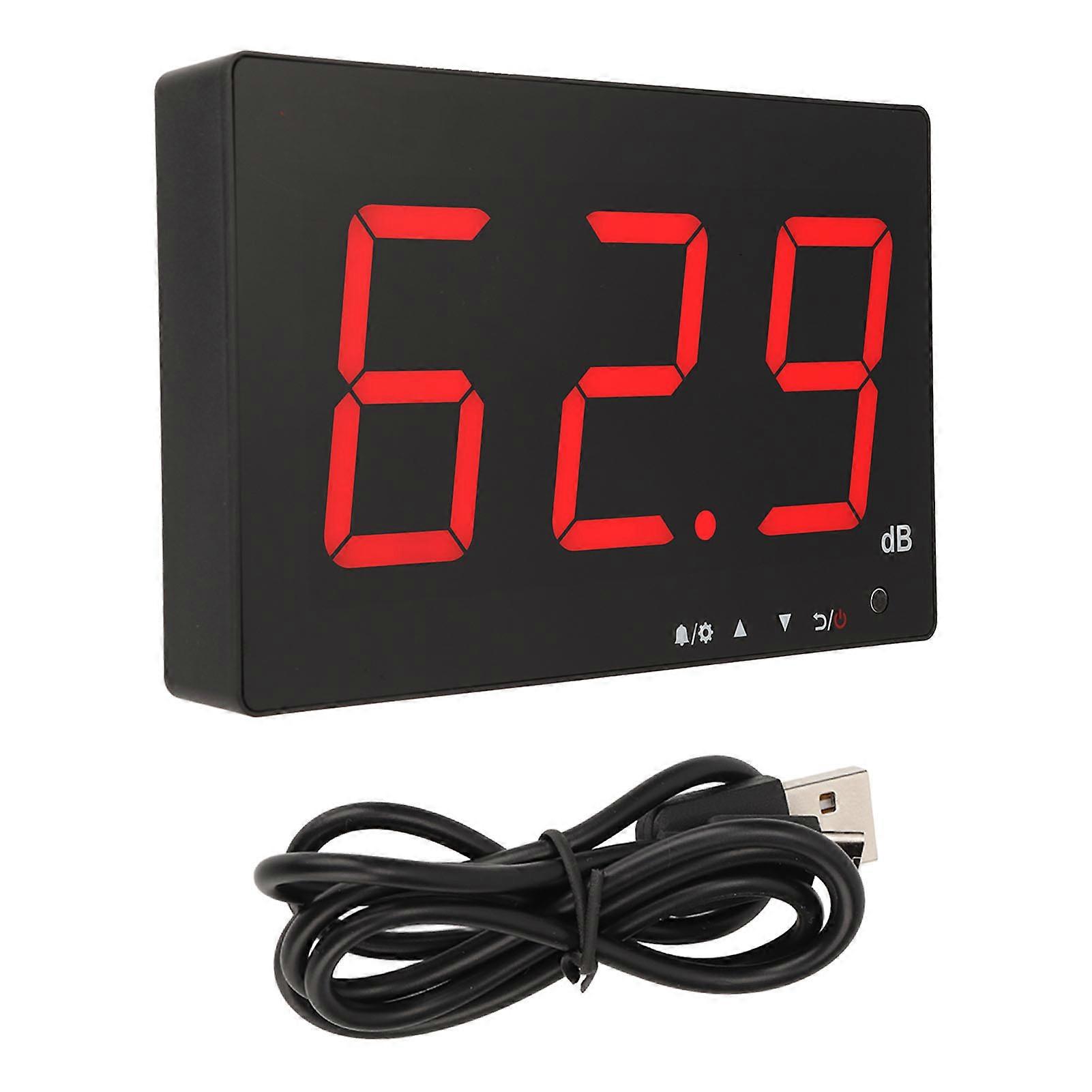WallMounted,Decibel,Meter,LCD,Display,Sound,Level,Meter