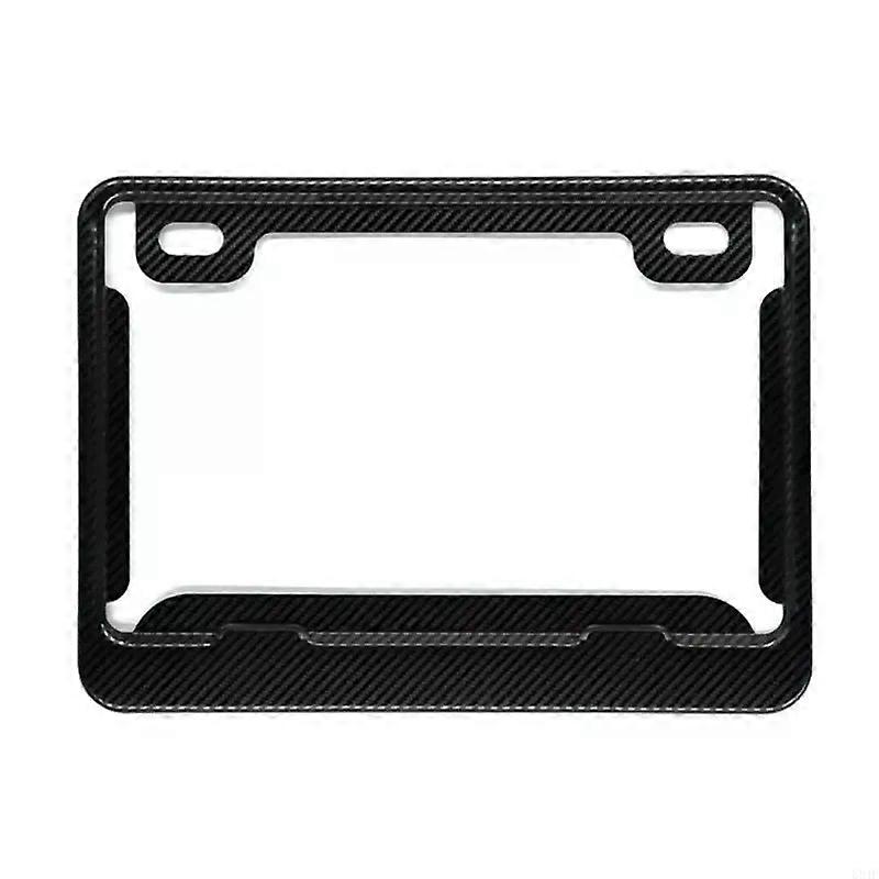 594E 237x173 מ"מ פחמן Fibe מסגרת מחזיק לוחית רישוי לרכב עבור לוחית מספר אופנוע