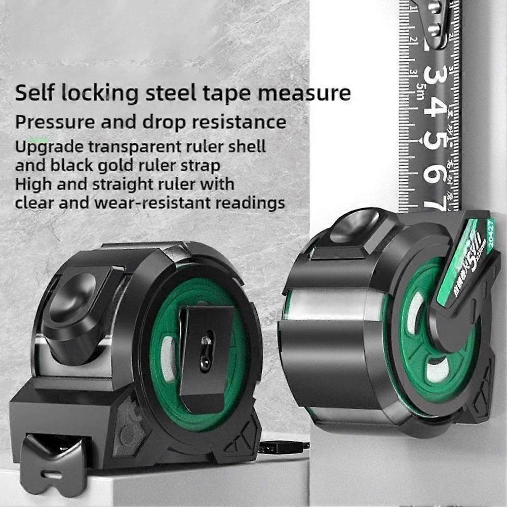 3/5/7.5/10M Metric Measuring Tape Self Locking Steel Tape Measure High Precision