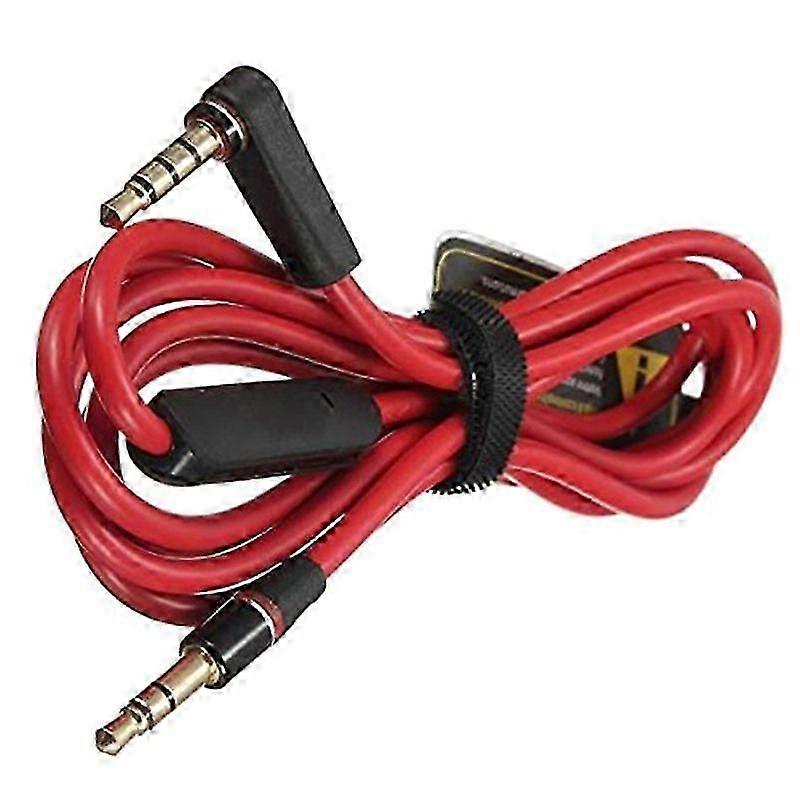 Replacement Earphone Cable for Beats Mixr/Solo HD Headphones with Remote Control