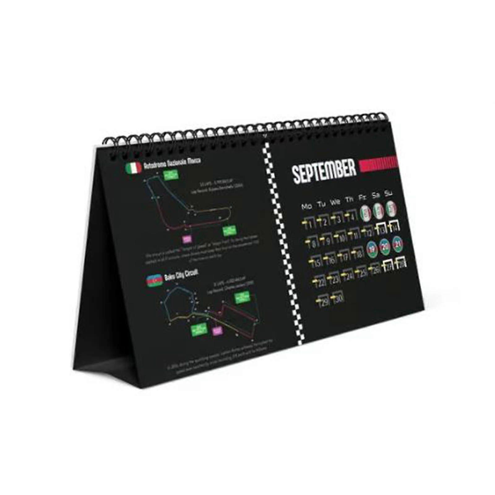 The 2025 F 1 Desk Calendar THE 2025 FORMULA1 CALENDAR A