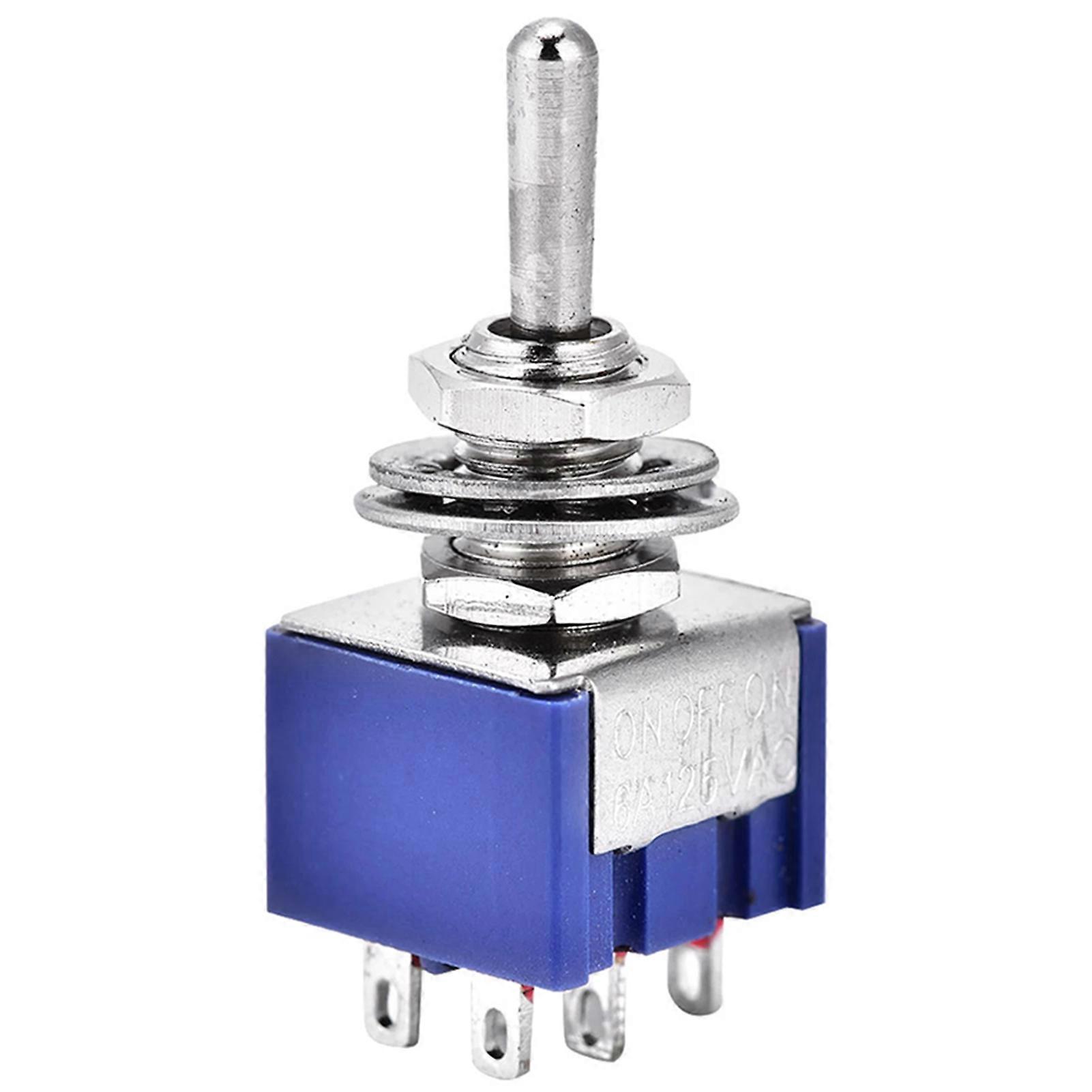 Electric Guitar Toggle Switches 3 Way Timbre Conversion Mini Shaking Head Switch for Most Guitar Wiring