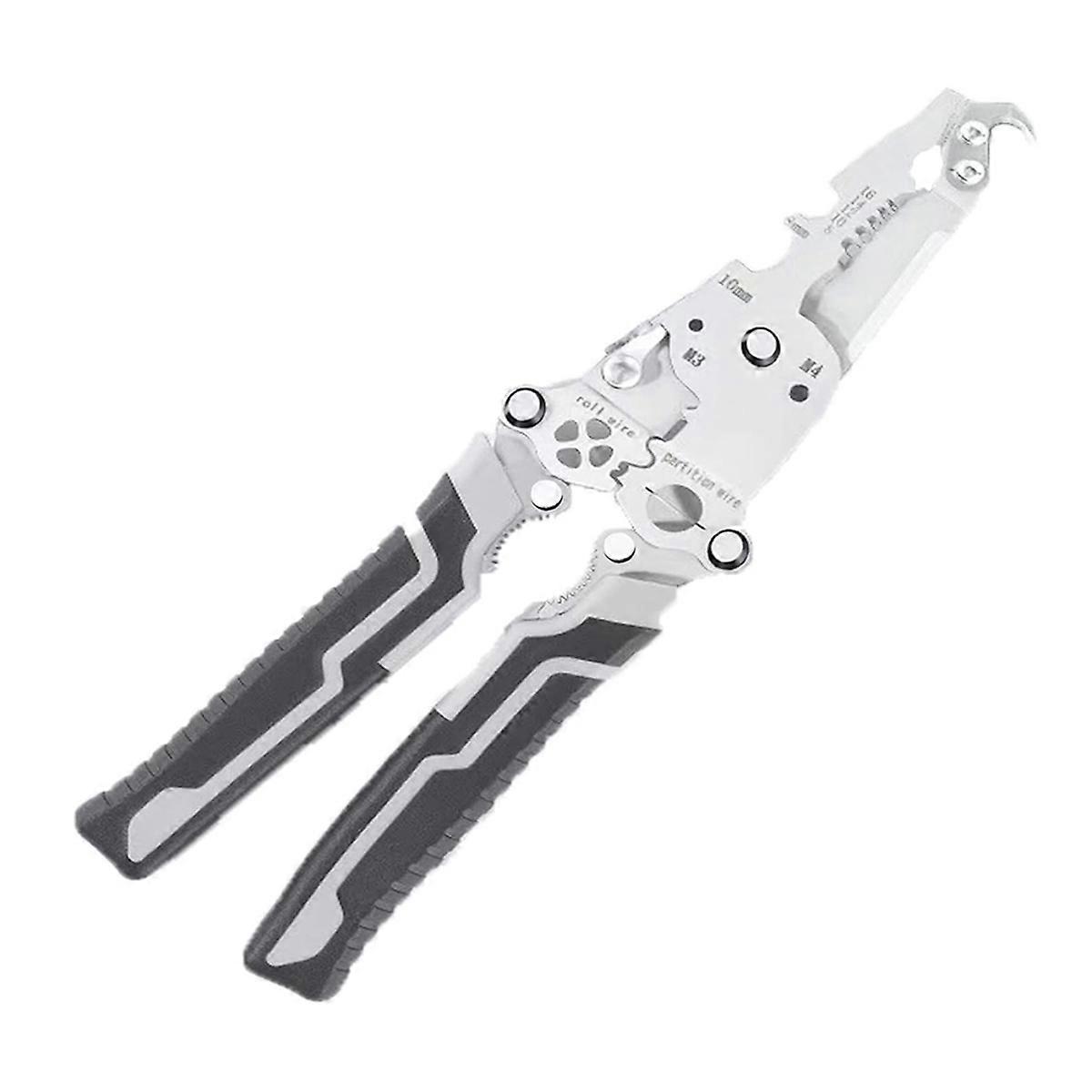 Wire Stripper Crimper,18 in 1 Foldable Wire Stripper