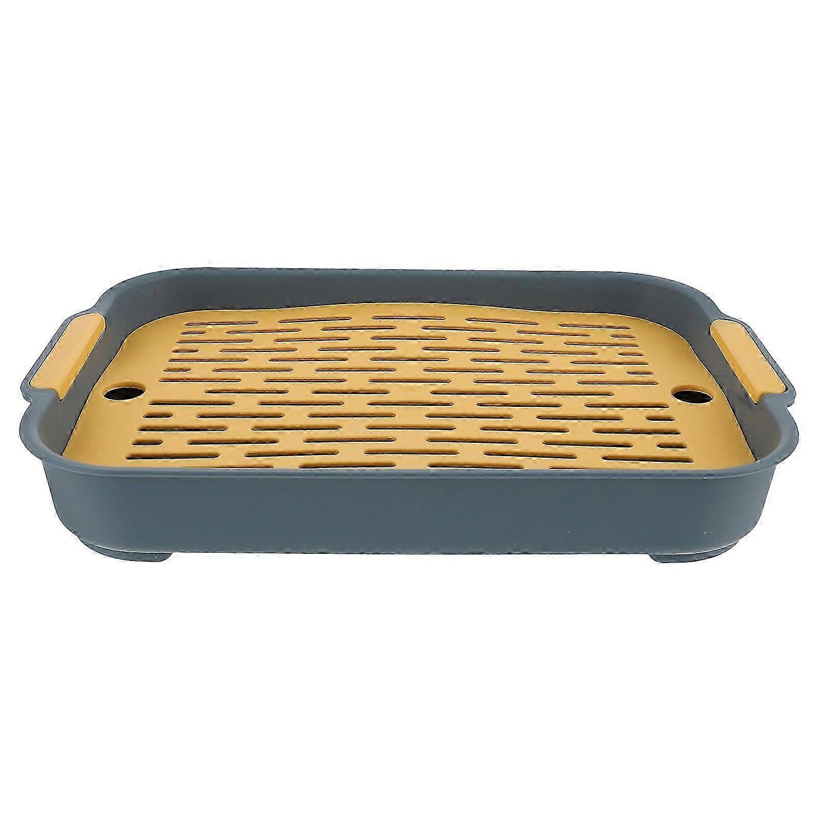 Rabbit Litter Box Rectangular Hamster Toilet Bunny Litter Box Rabbit Training Potty