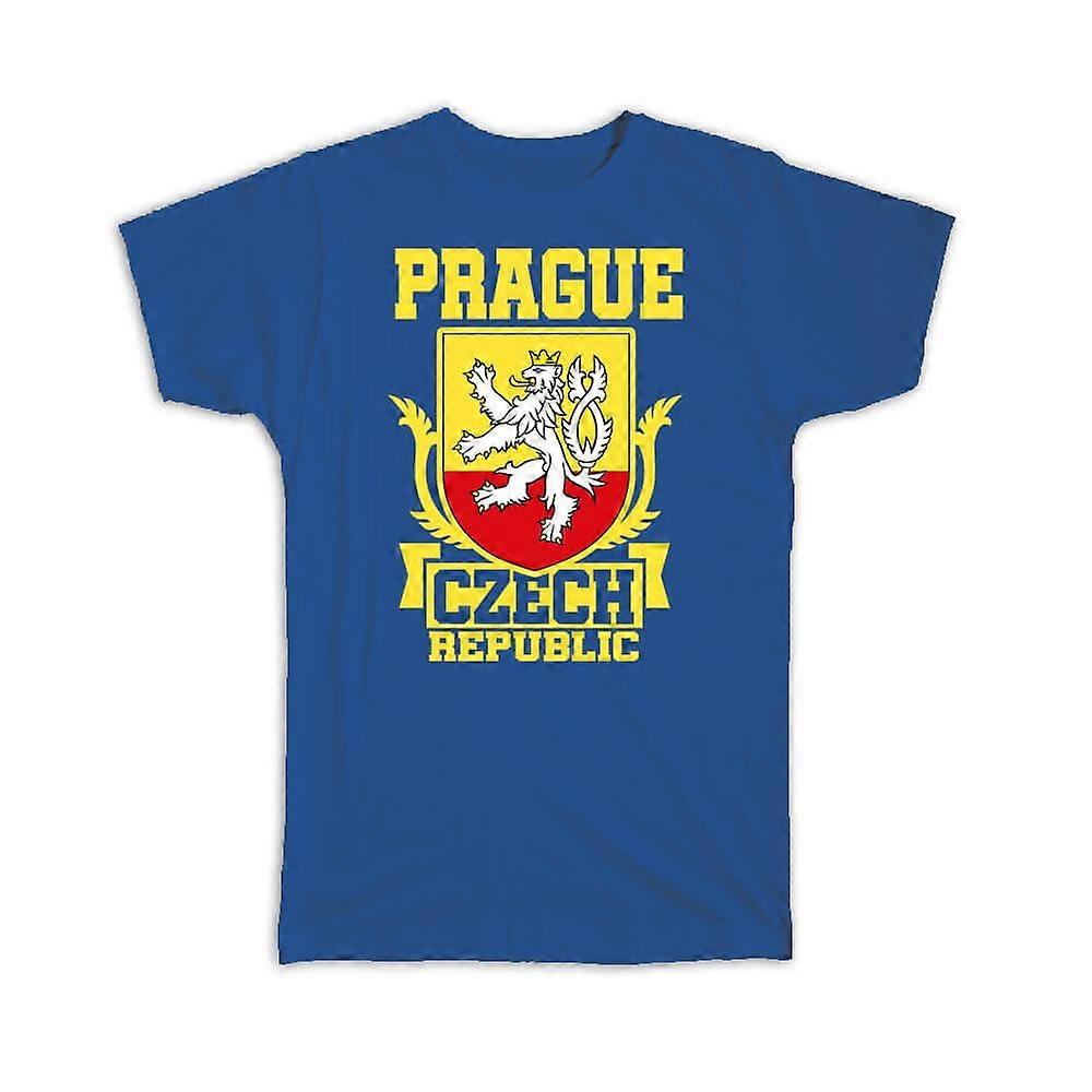 Gift T-Shirt: Czech Republic Prague Coat