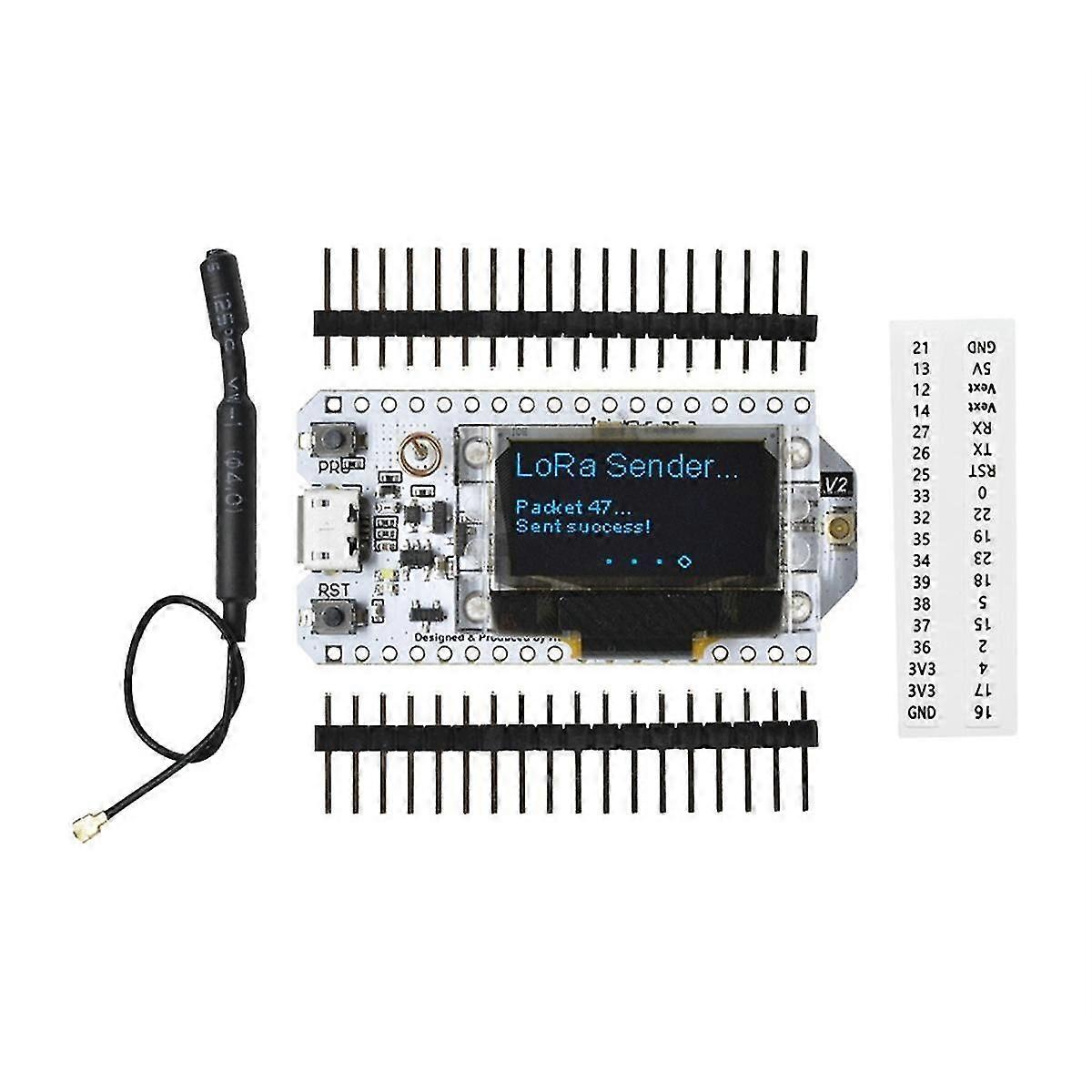 SX1276 0.96 OLED ESP32 WIFI Bluetooth Development Board LoRa Node 868-915MHZ Multifunctional Portable Utility Module