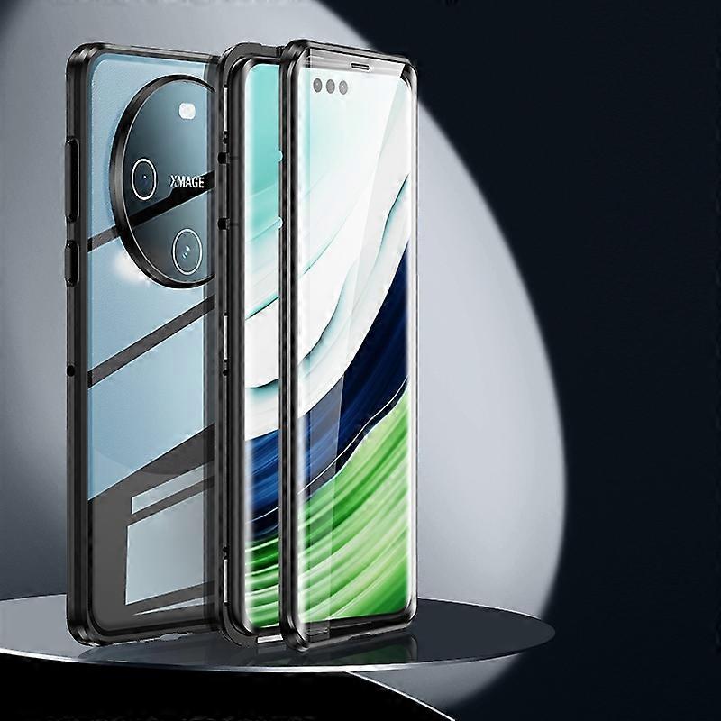 Magnetic Double-side HD Tempered Glass Phone Case