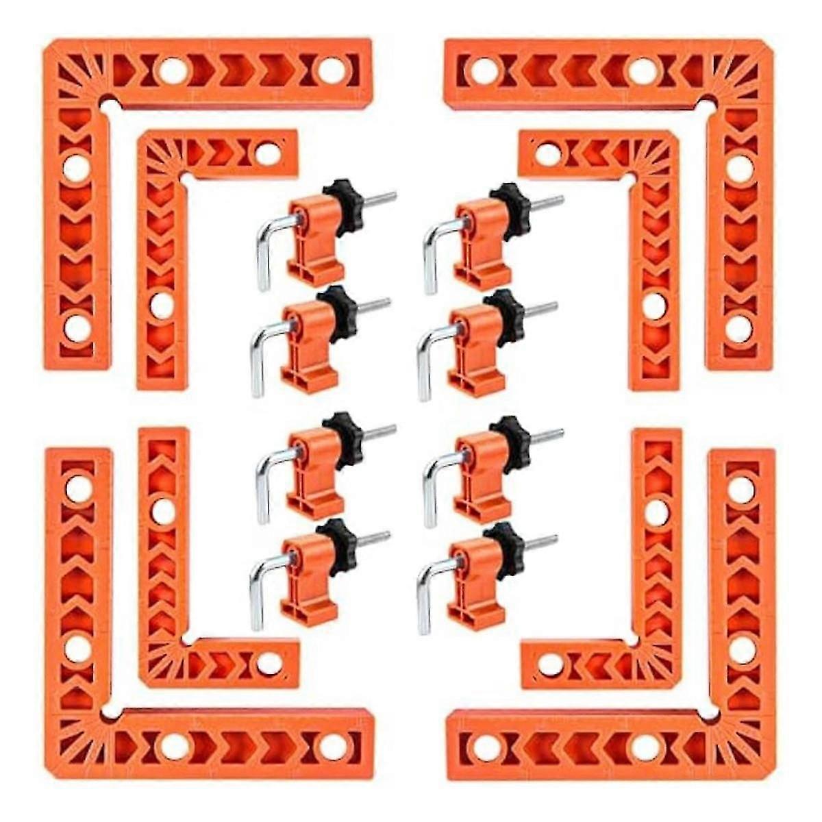 90 Degree Clamp, Positioning Squares, Right Angle Clamp with Clamp, Corner Clamps Woodworking Tool