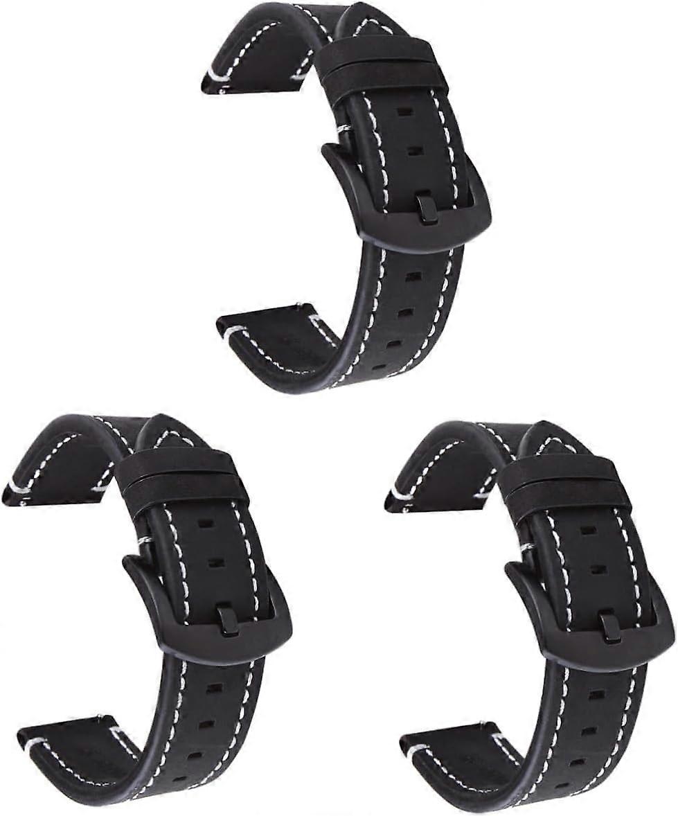 3 Pcs Comfortable Watchband Retro Smartwatch Strap Easy Replacement for S3