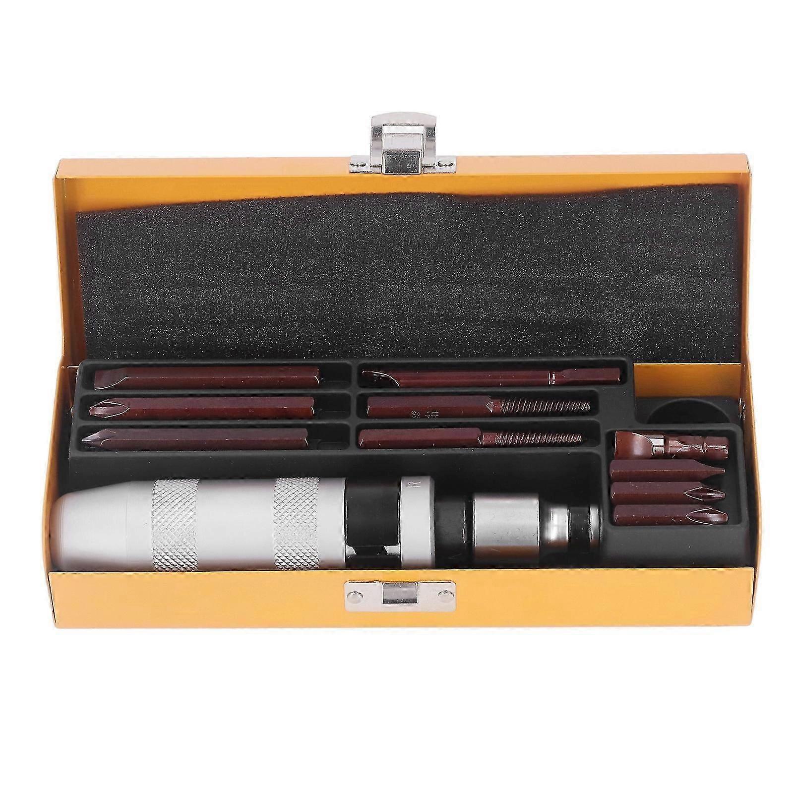 12Pcs Steel Impact Screwdriver Driver Set Replacement Screwdriver Bit Head Set Accessory