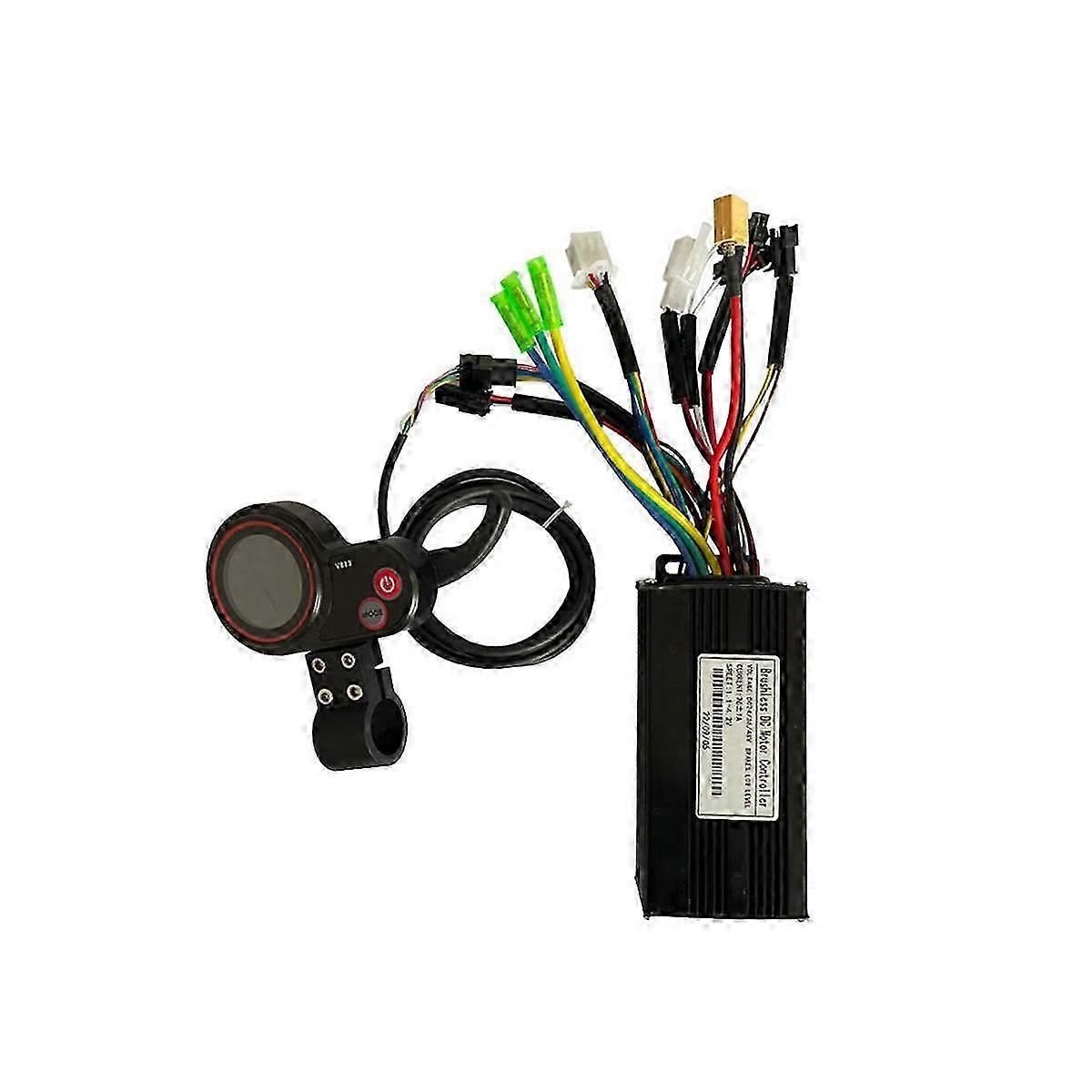 Sine Wave Controller 24V 36V 48V 26A 500W 750W with LCD Display for Electric Scooter E-Bike