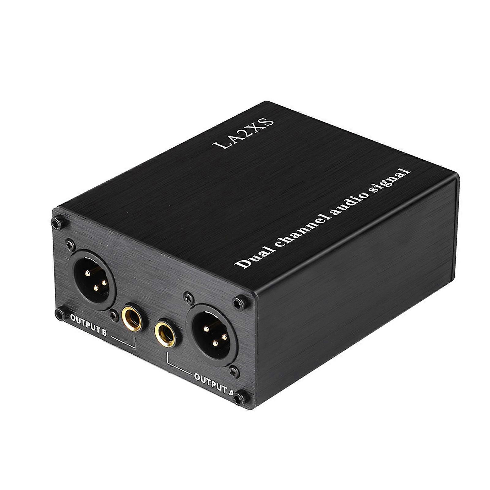 Professional Stereo Ground Loop Isolators 3.5 6.35 LA2XS Noise Filter Noise Canceller Isolators for PC