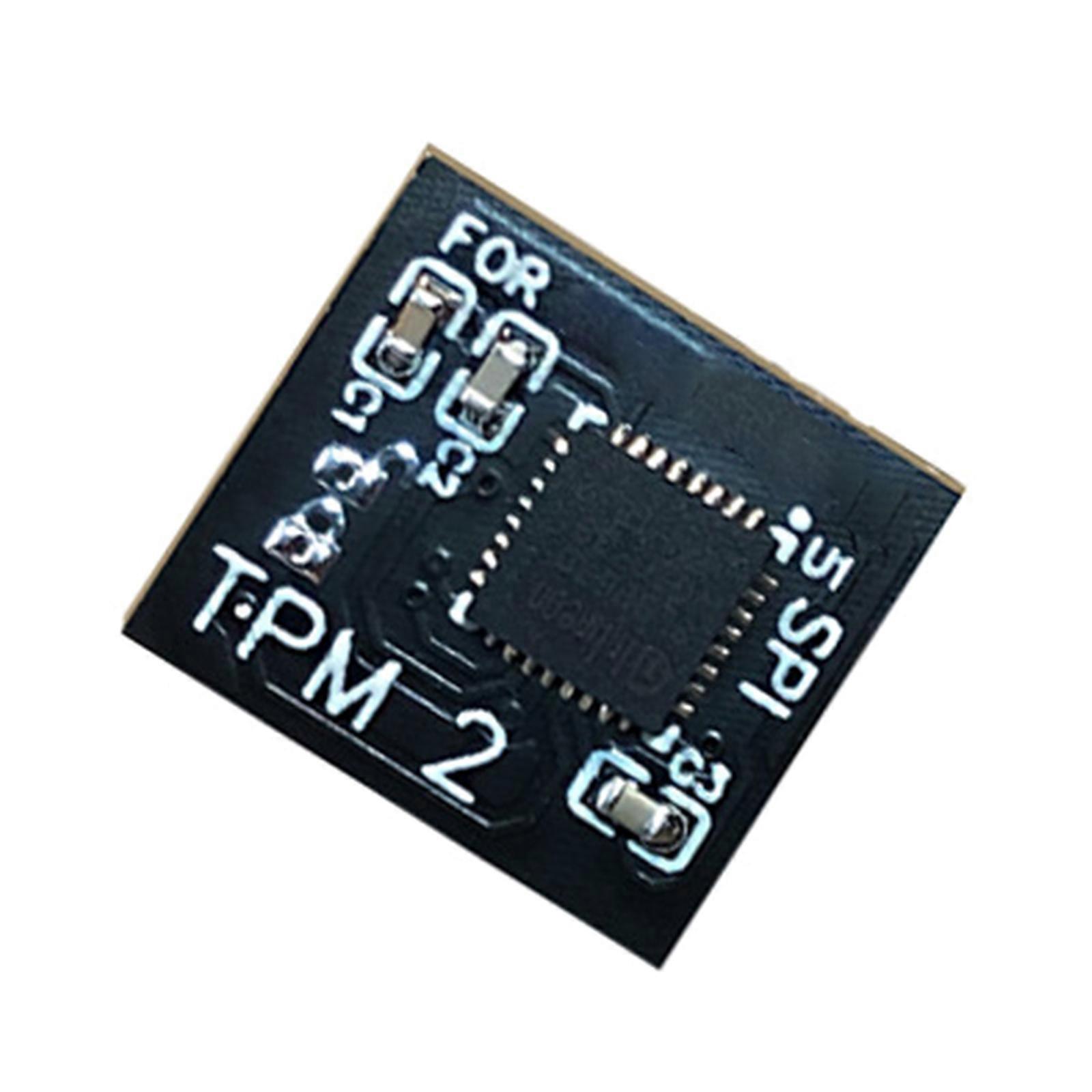 Replacement TPM 2.0 Security Module SPI 12Pin Security Module for GC-TPM20 Platform Accessories