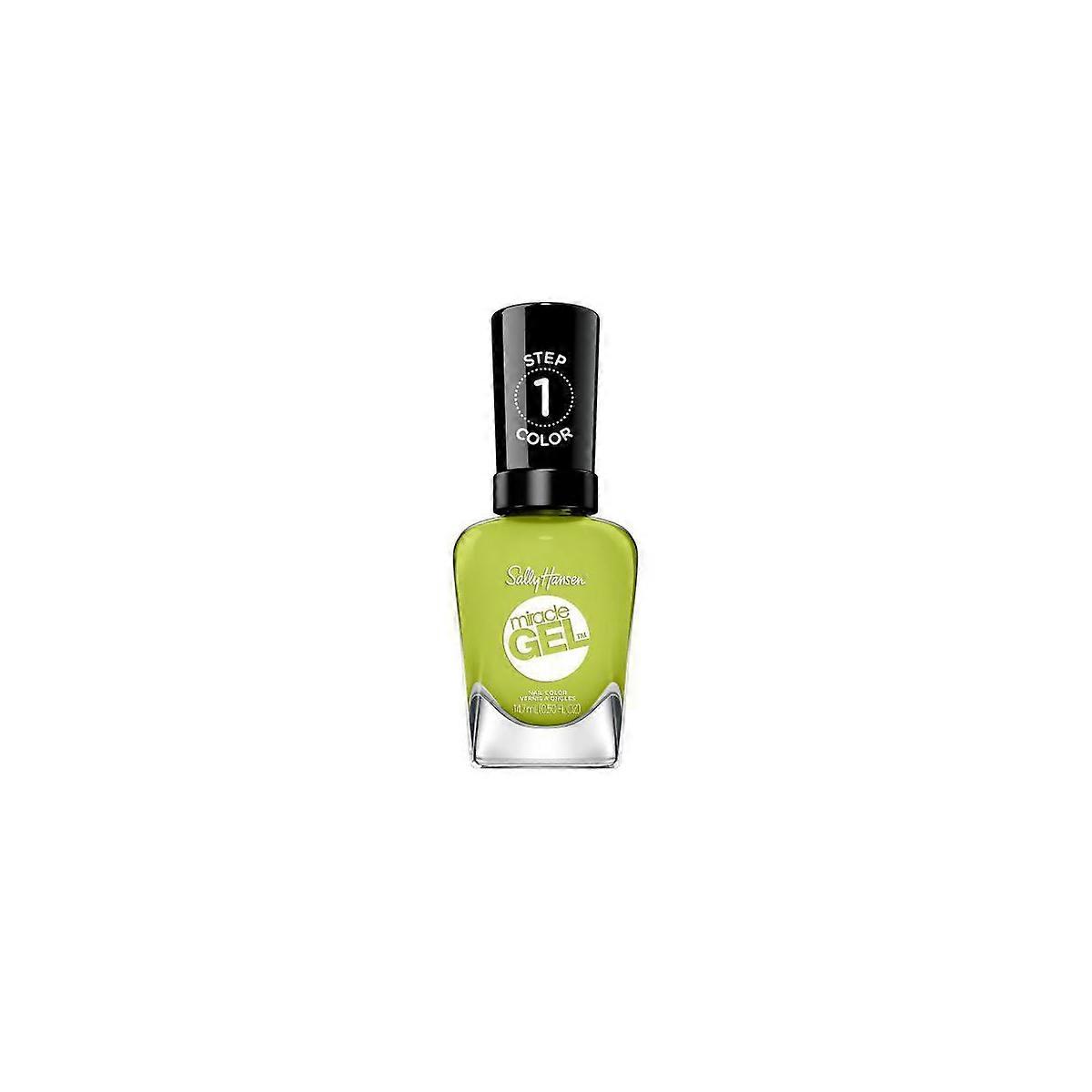Sally Hansen 奇迹凝胶指甲油 - 沙漠绿洲系列,764仙人掌完美 - 0.5液体盎司