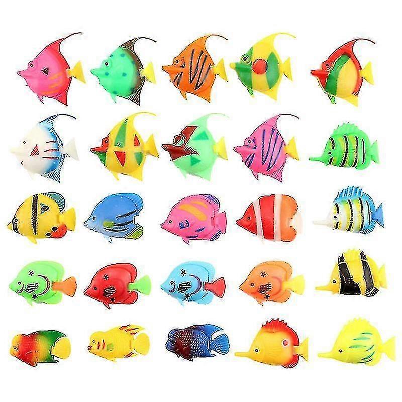 2025 25pcs poisson en plastique