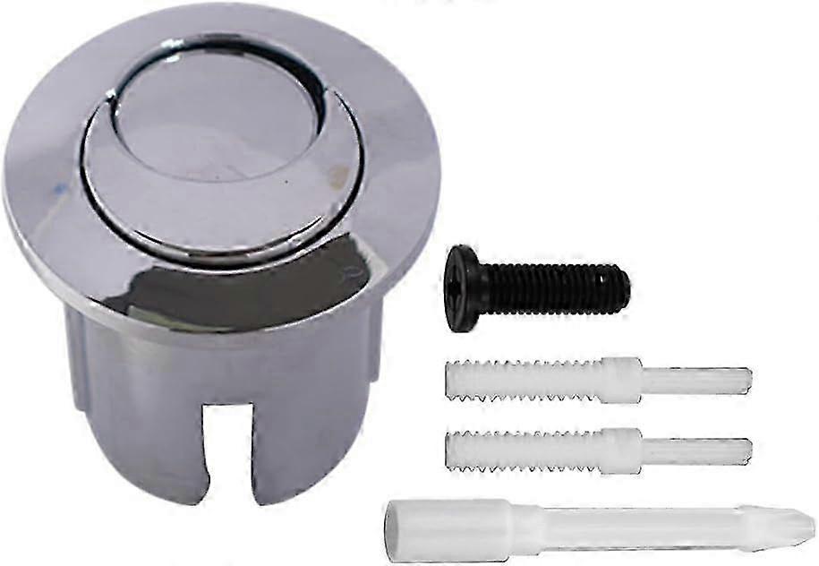 Adjustable Dual Flush Toilet Button with Easy Push Operation for Water Efficiency