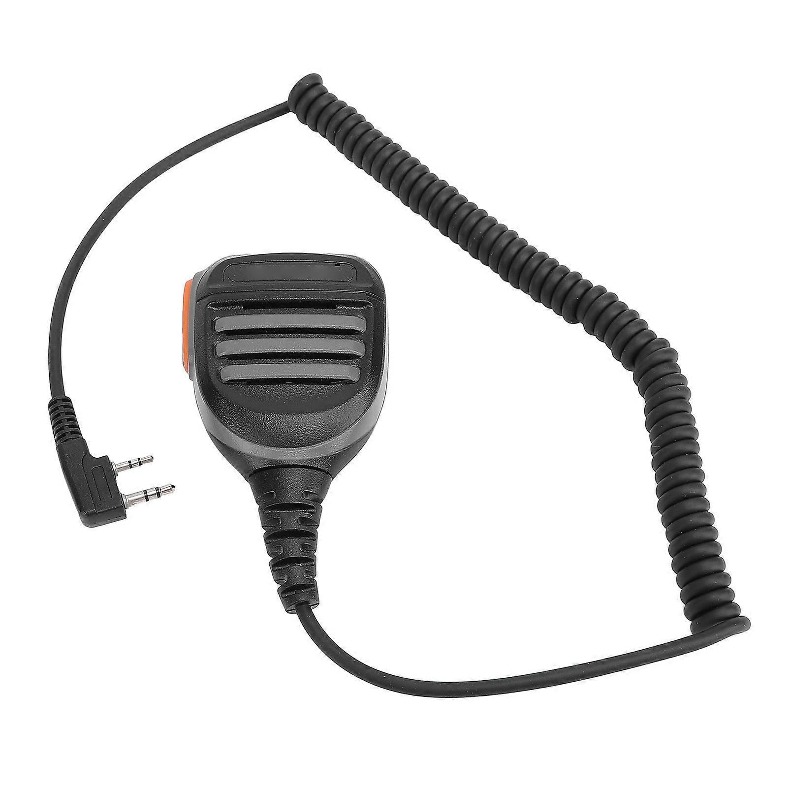 IP54 Waterproof 2-Way Radio Speaker Mic with 360° Clip for TH D72A, TH K20A, NX 3220