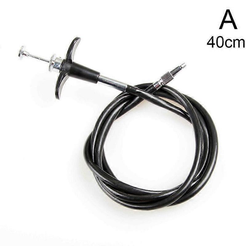 Black (A) 40cm$ Mechanical camera shutter cable with B door self-locking traditional camera shutter cable to prevent camera shake