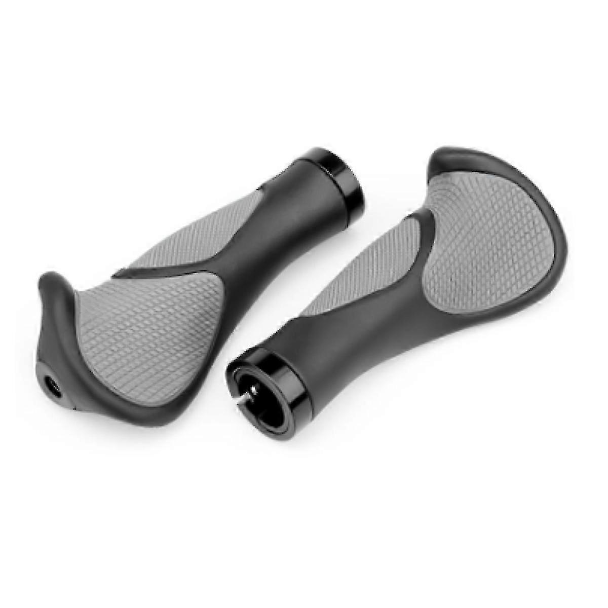 Ergonomic Mountain Handlebar Grips Comfortable Bicycle Handlebars Double-Sided Locking Anti-Slip Han hwy